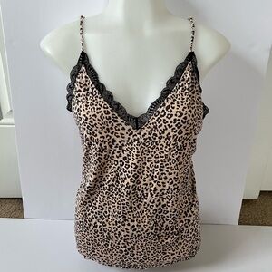 Heavenly by Victoria Leopard Print Lingerie Top